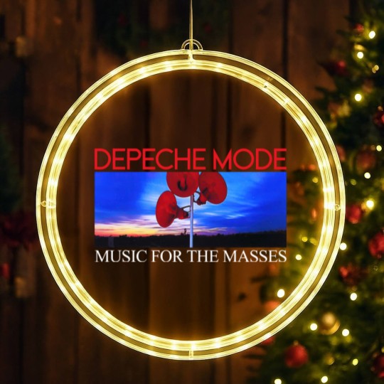 Discover Depeche Mode "Music for the Masses" LED Christmas Window Lights