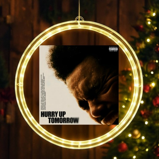 Discover Top Weeknds Hurry Up Tomorrow 2025 LED Christmas Window Lights,gift for fans
