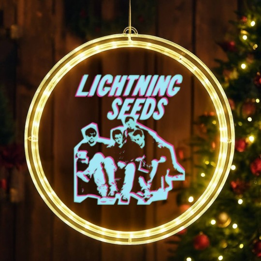 Discover Lightning Seeds Distressed Vintage Style 90s Classic LED Christmas Window Lights