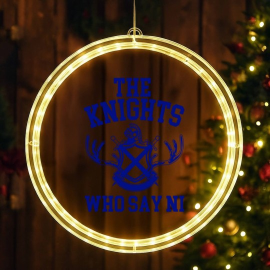 Discover The Knights Who Say Ni Monty Python The Holy Grail LED Christmas Window Lights