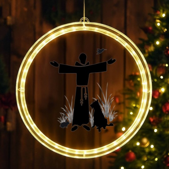 Discover Feast of St Francis of Assisi LED Christmas Window Lights