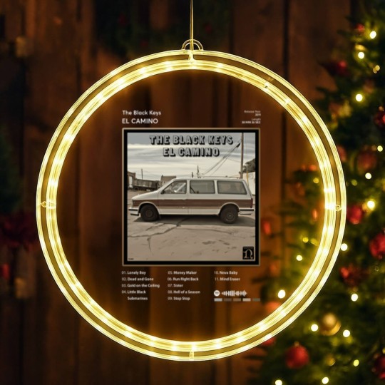 Discover 68 The Black Keys - El Camino Tracklist Album LED Christmas Window Lights LED Christmas Window Lights
