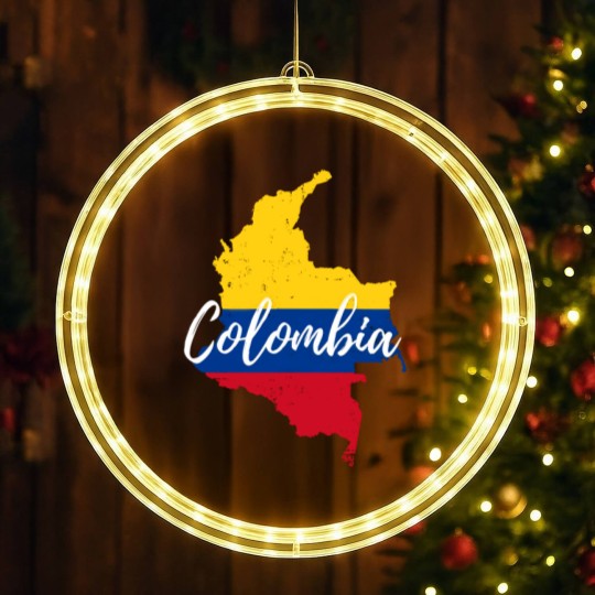 Discover Mapa de Colombia - Map of Colombia - Colombia - LED Christmas Window Lights
