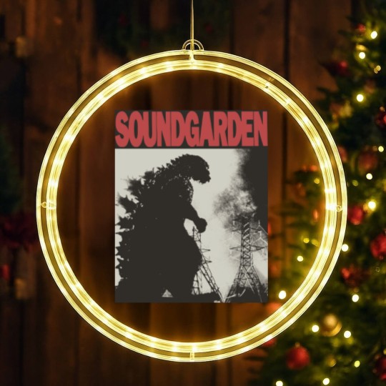 Discover Vintage Soundgarden LED Christmas Window Lights - Rock Music LED Christmas Window Lights - Chris Cornell