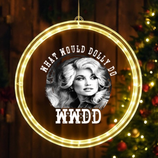 Discover WWDD - What Would Dolly Do LED Christmas Window Lights LED Christmas Window Lights