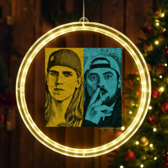 Discover Jay and Silent Bob. - Jay And Silent Bob - LED Christmas Window Lights