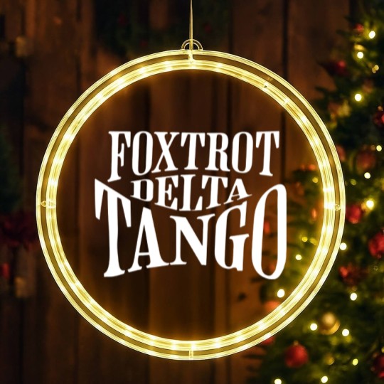 Discover Foxtrot Delta Tango Subtle FDT LED Christmas Window Lights