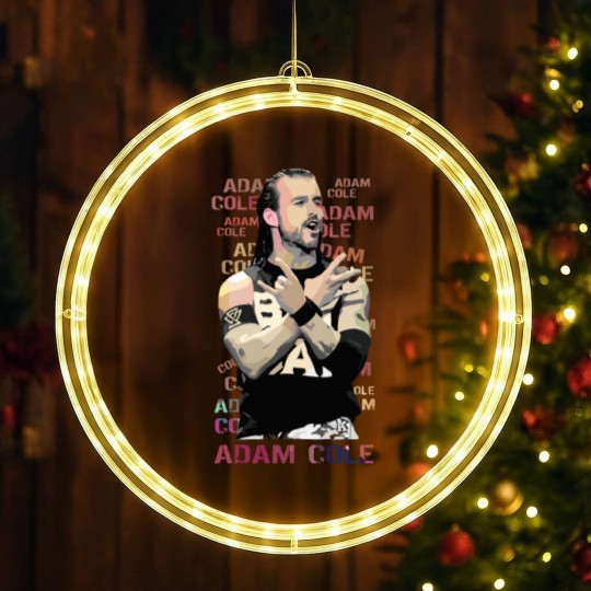 Discover The Power Adam Cole - Adam Cole - LED Christmas Window Lights
