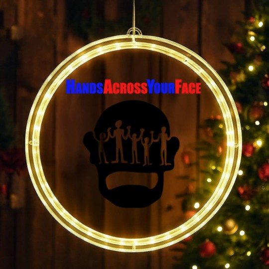 Discover Hands Across Your Face Ramones Johnny Joey Dee Dee Something To Believe In Punk Rock Unisex Heavy Cotton LED Christmas Window Lights