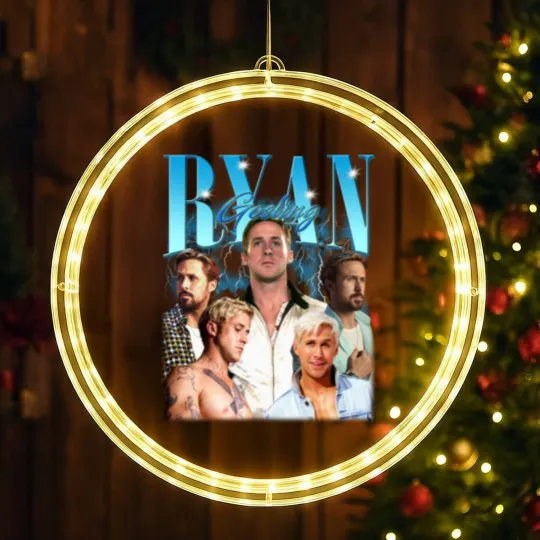 Discover RYAN GOSLING LED Christmas Window Lights, Ryan Gosling LED Christmas Window Lights, Ryan Gosling LED Christmas Window Lights
