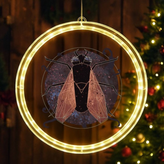 Discover Leprous' fly - Geometric LED Christmas Window Lights