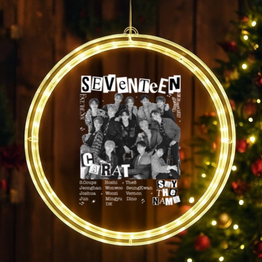 Discover Vintage Seventeen LED Christmas Window Lights. Seventeen Album LED Christmas Window Lights