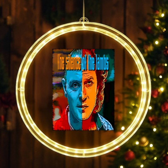 Discover The Silence of the Lambs LED Christmas Window Lights, Silence of the Lambs Movie Poster LED Christmas Window Lights
