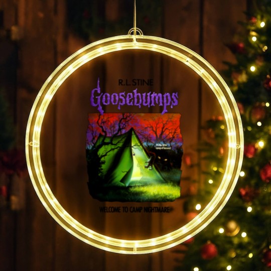 Discover Goosebumps - Welcome to Camp Nightmare  LED Christmas Window Lights