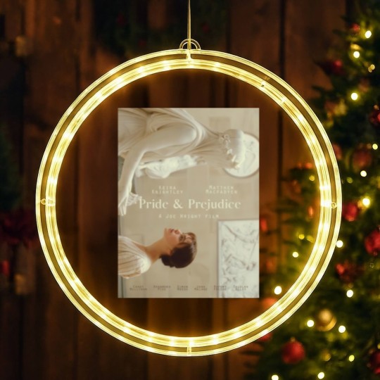 Discover Pride and Prejudice artwork LED Christmas Window Lights