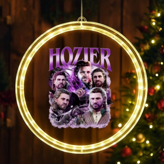 Discover Hozier Bootleg LED Christmas Window Lights, Hozier Gale BG3 LED Christmas Window Lights, Gale Baldurs Gate 3 LED Christmas Window Lights
