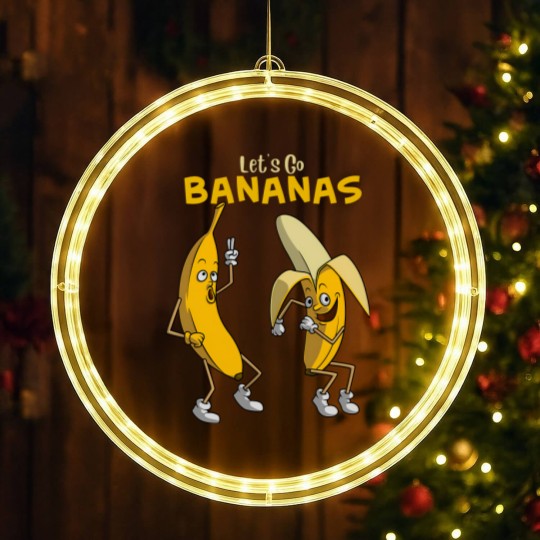 Discover Savannah Bananas Baseball Let s Go Bananas LED Christmas Window Lights