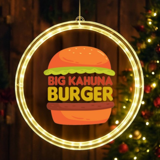 Discover Big Kahuna Burger LED Christmas Window Lights