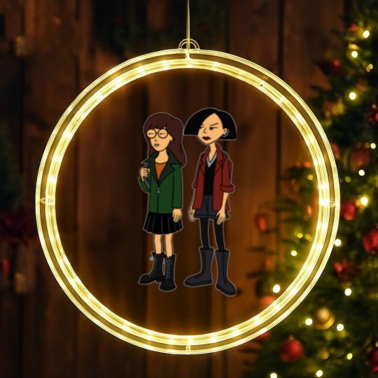 Discover Daria and Jane LED Christmas Window Lights