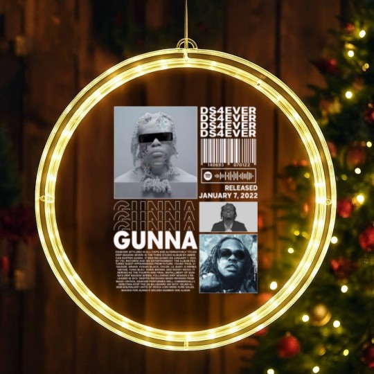 Discover Gunna Rap LED Christmas Window Lights