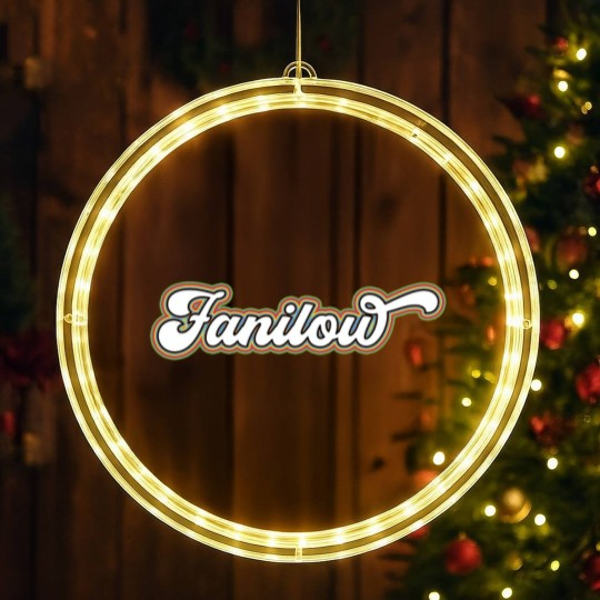 Discover Fanilow (colorful) LED Christmas Window Lights