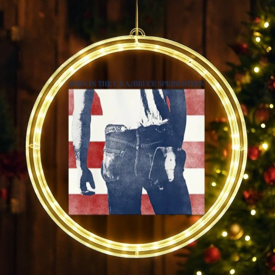 Discover Vintage Bruce Springsteen LED Christmas Window Lights, Bruce Springsteen LED Christmas Window Lights