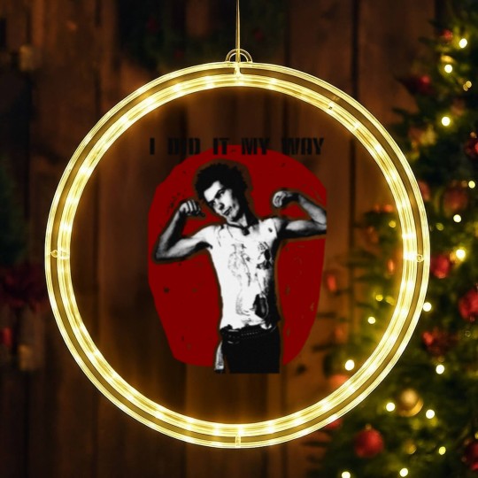 Discover Sid Vicious I Did It My Way LED Christmas Window Lights