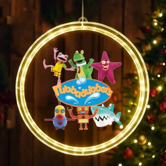 Discover Rubbadubbers cartoon kids show LED Christmas Window Lights