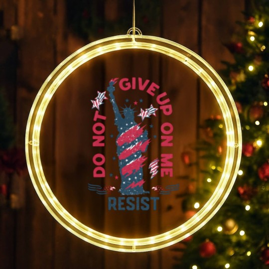 Discover 4th of July LED Christmas Window Lights, Anti Trump LED Christmas Window Lights, Democracy Matters LED Christmas Window Lights