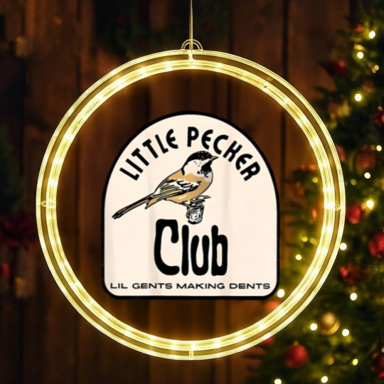 Discover Little Pecker Club LED Christmas Window Lights
