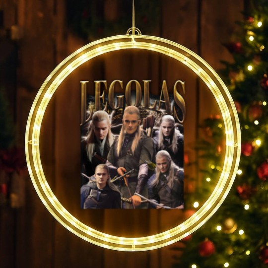 Discover Legolas LED Christmas Window Lights, Lord of the Rings LED Christmas Window Lights, Orlando Bloom LED Christmas Window Lights