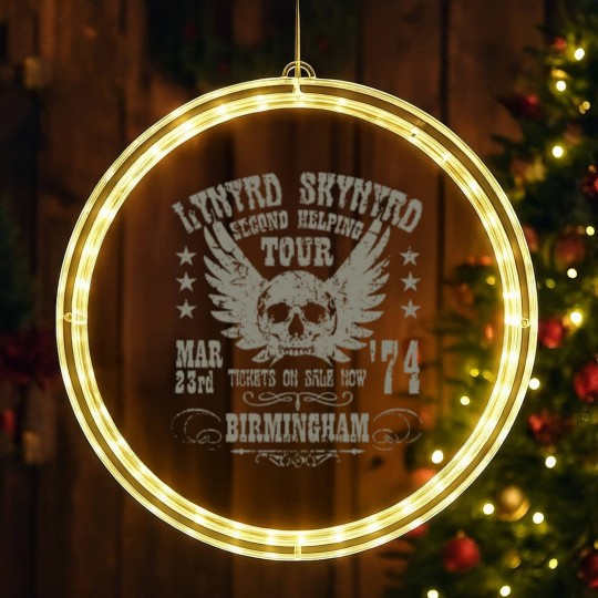 Discover Lynyrd Skynyrd LED Christmas Window Lights