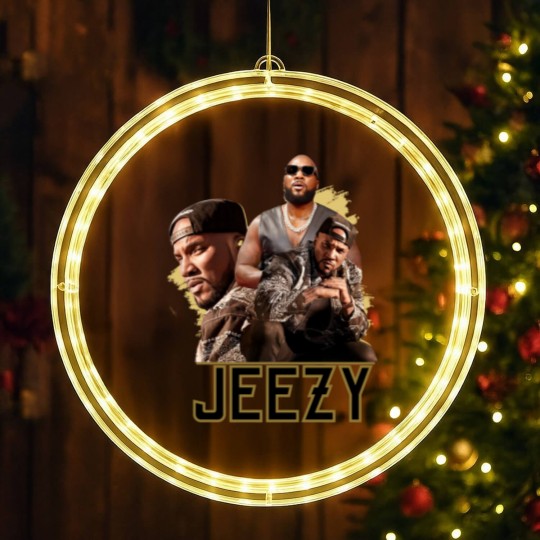 Discover Jeezy LED Christmas Window Lights, Young Jeezy Snowman LED Christmas Window Lights
