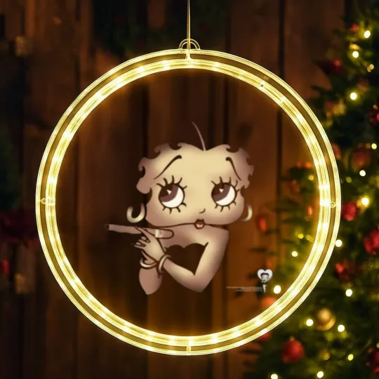 Discover Betty Boops 90s LED Christmas Window Lights