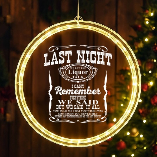 Discover Last Night Morgan WaIIen LED Christmas Window Lights