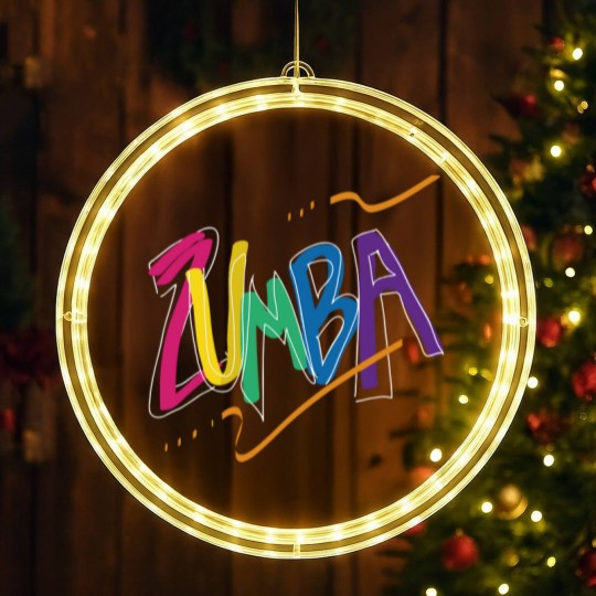 Discover Zumba Dance With stars LED Christmas Window Lights