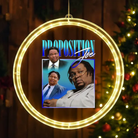 Discover The Wire LED Christmas Window Lights, Proposition Joe From The Wire LED Christmas Window Lights