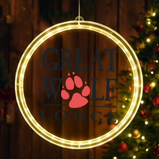 Discover GREAT WOLF LODGE LED Christmas Window Lights |