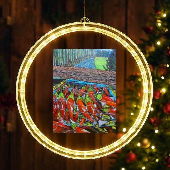 Discover Return of the Sockeye Salmon LED Christmas Window Lights