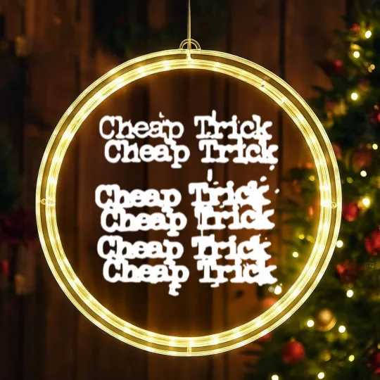 Discover Trick Logo LED Christmas Window Lights