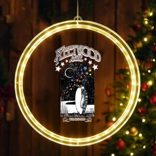 Discover Fleetwood Mac Penguin Portrait, Tour 2018-2019 White LED Christmas Window Lights