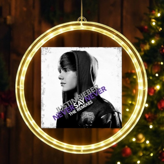 Discover Justin Bieber - Never Say Never LED Christmas Window Lights