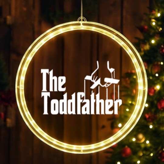 Discover Toddfather T-ShirtThe Toddfather | Active LED Christmas Window Lights