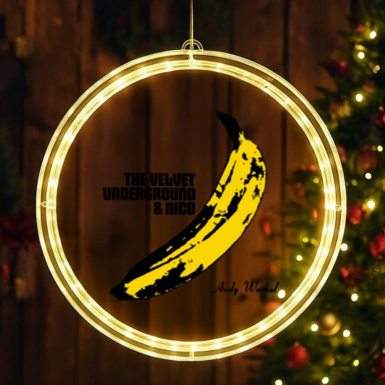 Discover The Velvet Underground _amp_ Nico, LARGE Print LED Christmas Window Lights