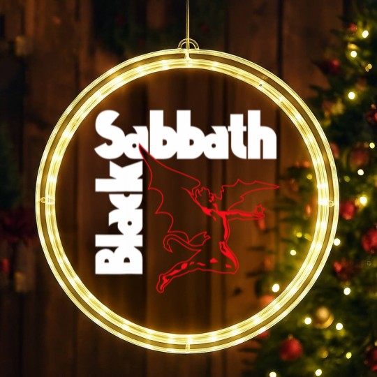 Discover Black Sabbath Creature Unisex LED Christmas Window Lights