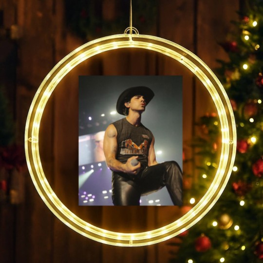 Discover Cowboy Joe Jonas Jonas Brothers Unisex Softstyle LED Christmas Window Lights