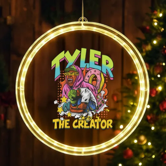 Discover Limited Tyler The Creator Who Dat Boy Vintage LED Christmas Window Lights