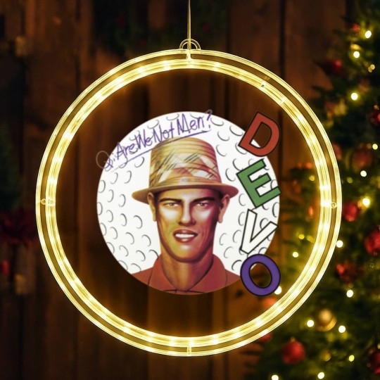 Discover Devo - Q Are We Not Men A We Are Devo LED Christmas Window Lights