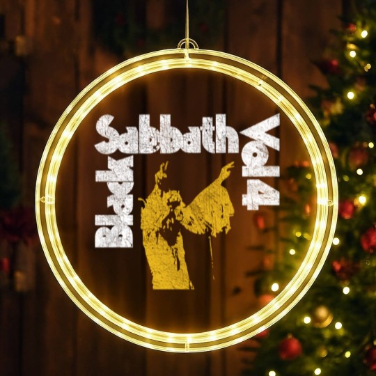 Discover Black Sabbath Vol 4 LED Christmas Window Lights