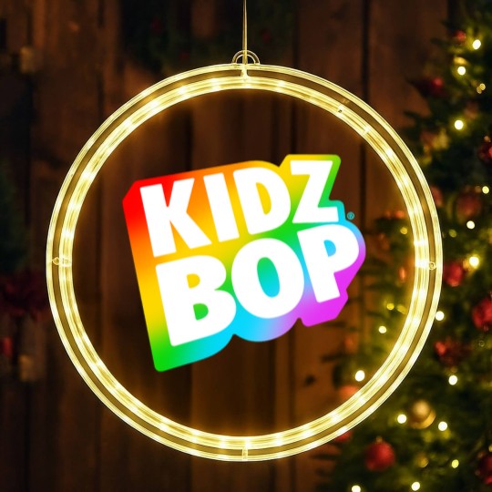 Discover Kidz Bop Rainbow Logo LED Christmas Window Lights